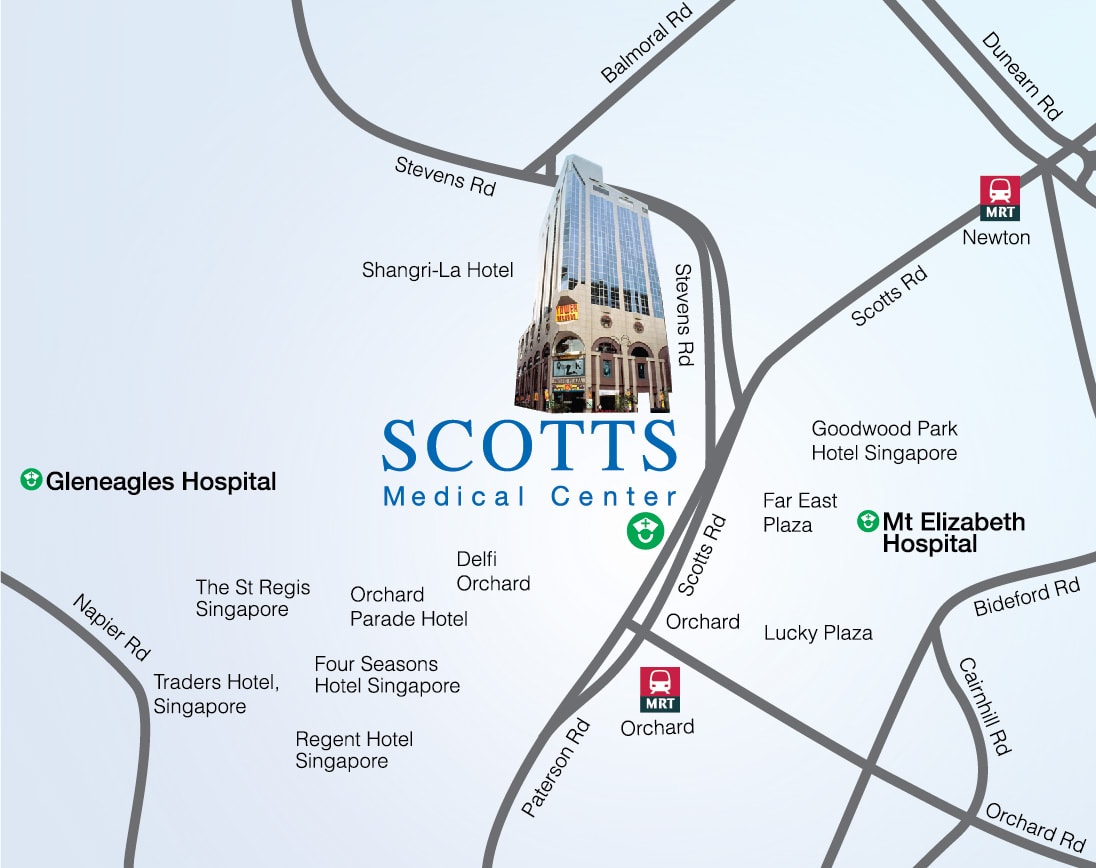 Location And Accessibility Scotts Medical Center